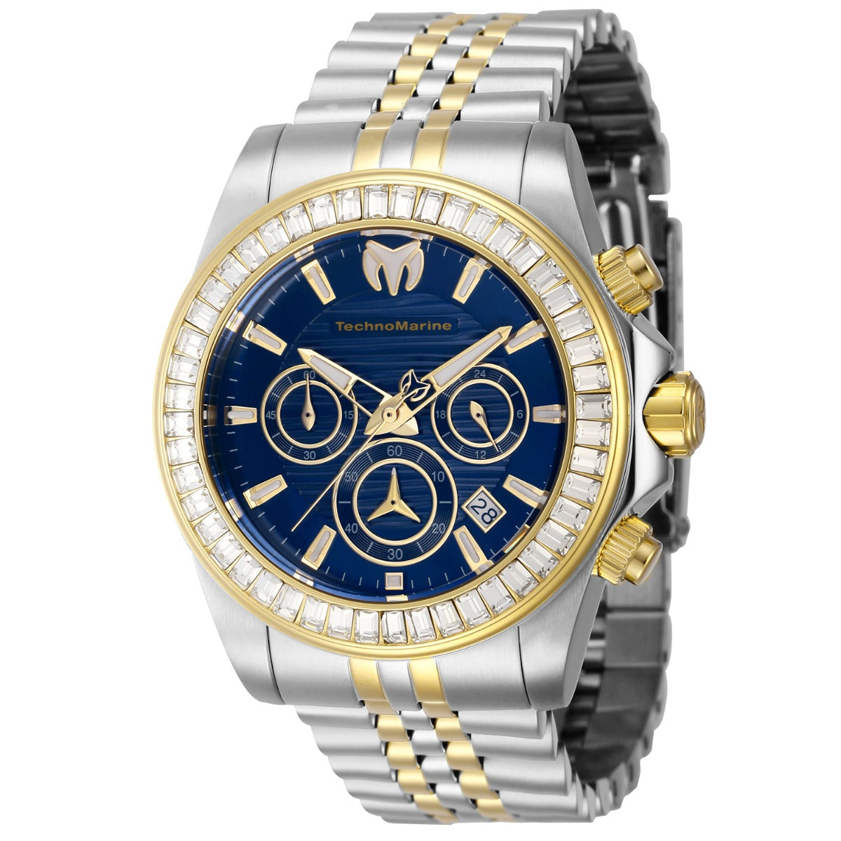 TechnoMarine Manta Ray Men's Watch - 42mm, Steel, Gold